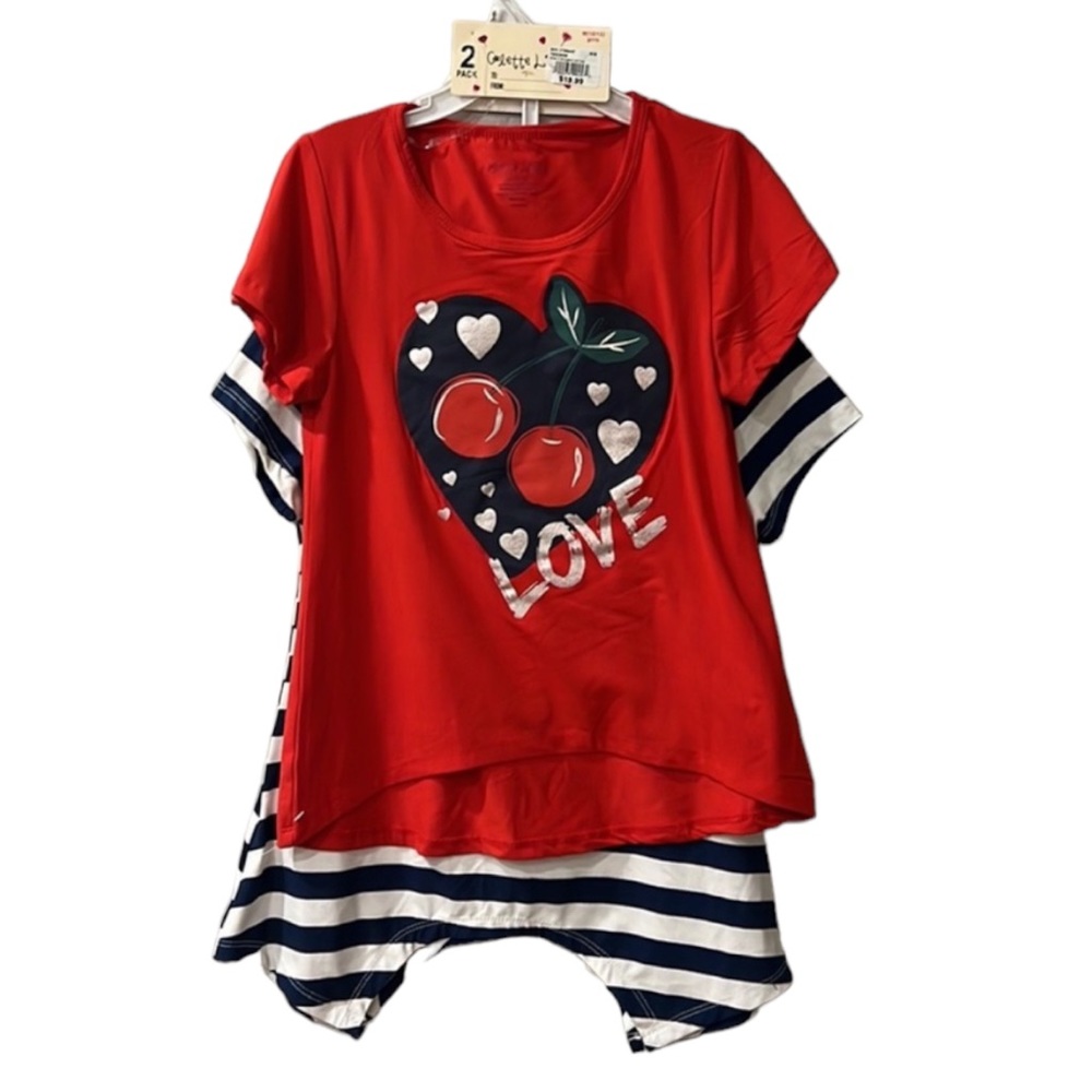 Colette Lily Girls tops, package of 2 NWT Size 10/12